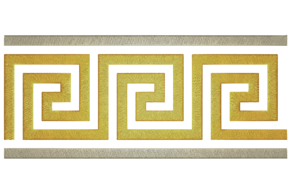 Ancient Greece Meander Embroidery Review