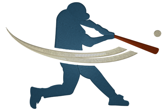 Baseball Player Embroidery Design Review for Craft Fairs