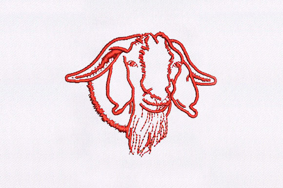 Beard Goat Embroidery Design Review for Seasonal Projects