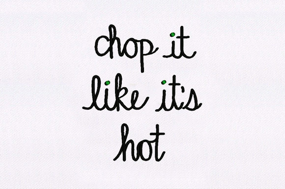 Chop It Like Itβs Hot: A Seasonal Embroidery Design Review