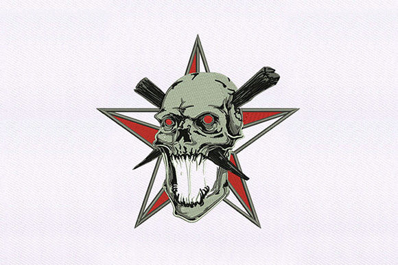 Drooling Skull Embroidery Design Review for Personalized Gifts