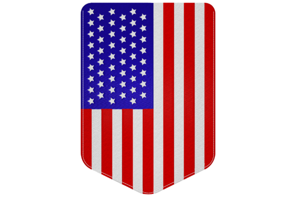 Flag of America Embroidery Design Review for Craft Fairs