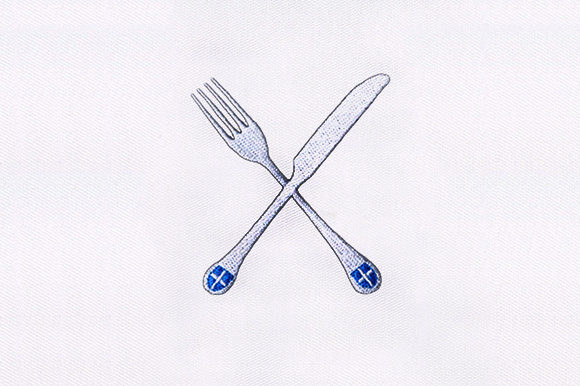 Fork and Knife: A Delightful Embroidery Design for Meaningful Gifts