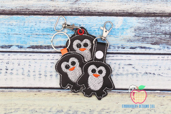 Gentoo Penguin in the Hoop Keyfob Review: A Boutique Embroidery Gem