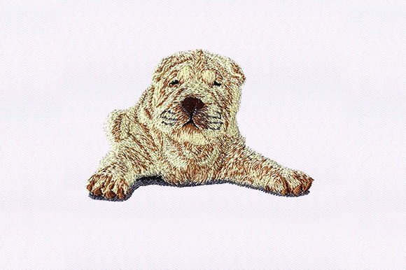 Shar-Pei Embroidery Design Review: A Stylish Canine Addition