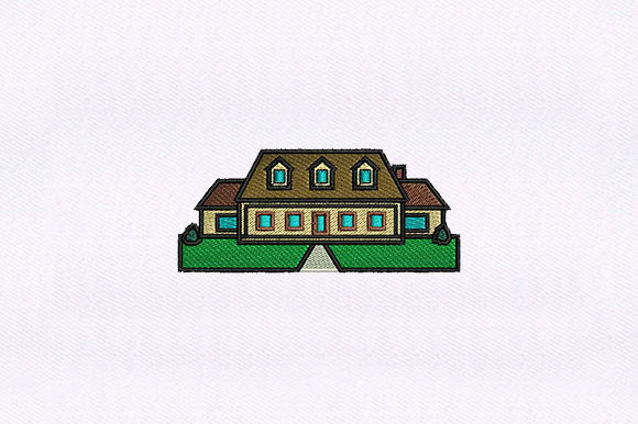 Suburban House Embroidery Design Review